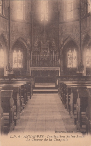 59 annappes - st-adrien interieur de l eglise